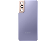 Capac Baterie - Geam Camera Spate Samsung Galaxy S21 5G G991, Mov, Second Hand 