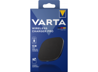 Incarcator Retea Wireless Varta Charger Pro, Quick Charge, 15W, Negru 