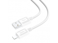 Cablu Date si Incarcare USB la Lightning HOCO X73, 1 m, 2.4A, Alb 