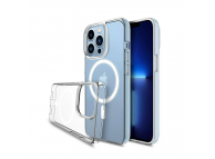 Husa TPU OEM pentru Apple iPhone 14 Pro, MagSafe, Transparenta 