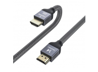 Cablu Audio si Video HDMI la HDMI WZK, 1 m, 8K, Gri WHDMI-10 