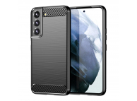 Husa TPU OEM Carbon pentru Samsung Galaxy S23 S911, Neagra 
