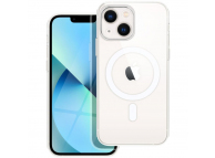 Husa TPU OEM Clear Mag pentru Apple iPhone 14, MagSafe, Transparenta 
