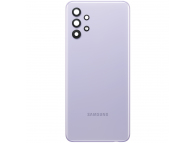 Capac Baterie Samsung Galaxy A32 5G A326, cu Geam Blitz - Geam Camera Spate, Mov, Second Hand