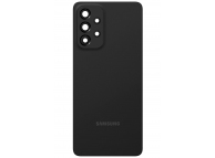 Capac Baterie Samsung Galaxy A33 5G A336, Cu Geam Blitz - Geam Camera Spate, Negru, Swap