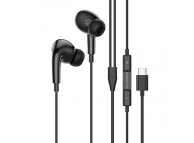 Handsfree Casti In-Ear Borofone BM30 Pro, Cu microfon, USB Type-C, 1.2m, Negru 