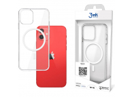 Husa MagSafe pentru Apple iPhone 12 mini, 3MK, MagCase, Transparent