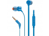 Handsfree Casti In-Ear JBL T160, Cu microfon, 3.5 mm, Albastru 