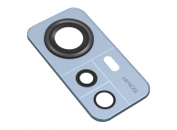 Geam Camera Spate Xiaomi 12X / 12, cu Rama, Albastru, Swap