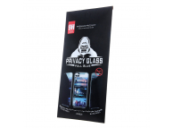Folie de protectie Ecran Privacy OEM pentru Realme 10 Pro, Sticla Securizata, Full Glue 
