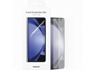 Folie de protectie Ecran Samsung pentru Galaxy Z Fold5 F946, Plastic, Set 2 bucati, Ecran Exterior EF-UF946CTEGWW