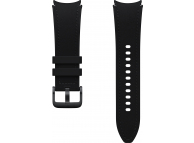 Curea Samsung Hybrid Eco-Leather pentru Galaxy Watch6 / Classic / Watch5 / Pro / Watch4 Series, S/M, Neagra ET-SHR95SBEGEU