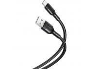 Cablu Date si Incarcare USB-A - USB-C BLUE Power BNB212, 18W, 1m, Negru