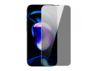 Folie de protectie Ecran Privacy Baseus pentru Apple iPhone 14 Pro, Sticla Securizata, Full Glue 
