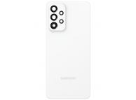 Capac Baterie Samsung Galaxy A53 5G A536, Cu Geam Camera Spate, Alb, Swap 