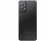 Capac Baterie Samsung Galaxy A23 5G A236, Cu Geam Camera Spate, Negru, Swap 