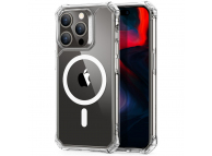 Husa MagSafe pentru Apple iPhone 15 Pro, ESR, AIR ARMOR HALLOCK, Transparenta 