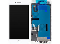 Display cu Touchscreen Apple iPhone 7 Plus, cu Rama, Alb, Service Pack 661-07298