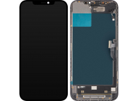 Display cu Touchscreen Apple iPhone 12 Pro Max, cu Rama, Negru, Service Pack 661-18466