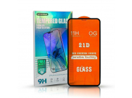 Folie de protectie Ecran OEM pentru Samsung Galaxy A71 5G A716 / A71 A715, Sticla Securizata, Full Glue, 21D, Neagra 