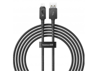 Cablu Date si Incarcare USB-A - Lightning Baseus Unbreakable, 18W, 2m, Negru 