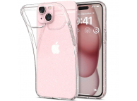 Husa pentru Apple iPhone 15, Spigen, Liquid Crystal Glitter, Transparenta ACS06788 