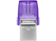 Memorie Externa USB-A - USB-C Kingston microDuo 3C, 256Gb DTDUO3CG3/256GB 