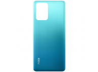 Capac Baterie Xiaomi Poco X3 GT, Albastru (Wave Blue), Service Pack 550500015Z6D 