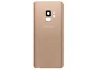 Capac Baterie Samsung Galaxy S9 G960, Auriu (Sunrise Gold), Service Pack GH82-15865E 