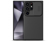 Husa pentru Samsung Galaxy S24 Ultra S928, Nillkin, CamShield Pro, Neagra 