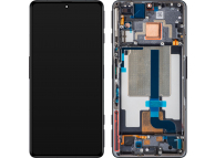 Display cu Touchscreen Xiaomi Poco F4 GT, cu Rama, Negru (Stealth Black), Service Pack 5600090L1000 