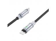 Cablu Date si Incarcare USB-C - USB-C Borofone BU40 Advantage, 60W, 1.2m, Negru 