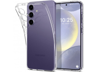 Husa pentru Samsung Galaxy S24+ S926, Spigen, Liquid Crystal, Transparenta 