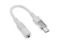 Adaptor Audio USB-C - 3.5mm HOCO LS37, Gri 