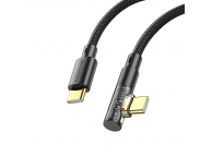 Cablu Date si Incarcare USB-C - USB-C Borofone BU39, 60W, 1.2m, Negru