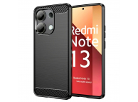 Husa pentru Xiaomi Redmi Note 13 4G, OEM, Carbon Pro, Neagra 