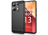 Husa pentru Xiaomi Redmi Note 13 4G, Tech-Protect, Carbon, Neagra 