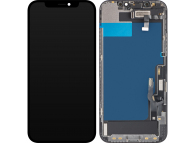 Display cu Touchscreen Apple iPhone 12 / 12 Pro, cu Rama, Negru, Swap 661-18504 