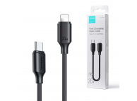 Cablu Date si Incarcare USB-C - Lightning Joyroom S-CL020A9, 20W, 0.25m, Negru 