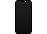 Display cu Touchscreen pentru Apple iPhone 14 Pro, cu Rama, Versiune LCD In-Cell, Negru