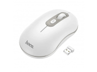 Mouse Wireless HOCO GM21, 1600DPI, Alb 