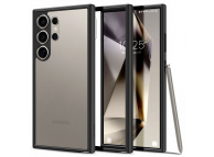Husa pentru Samsung Galaxy S24 Ultra S928, Spigen, Ultra Hybrid, Neagra 