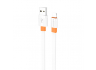 Cablu Date si Incarcare USB-A - Lightning Borofone BX89 Union, 18W, 1m, Portocaliu