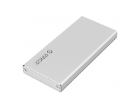 Carcasa externa SSD m-SATA Orico MSA-U3 argintie Blister Originala