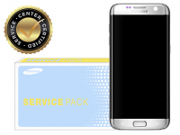 Display cu Touchscreen Samsung Galaxy S7 edge G935, cu Rama, Argintiu, Service Pack GH97-18533B