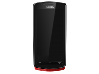 Display cu touchscreen si rama Nokia 700 rosu