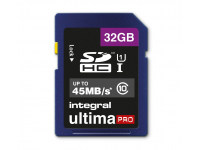 Card memorie Integral UltimaPRO SDHC 32GB Clasa 10 UHS-1 Blister