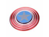 Fidget Spinner Antistres Captain America Rosu Blister