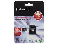 Card memorie Intenso MicroSDHC 4GB Clasa 10 Blister
