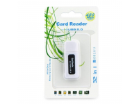 Cititor Card USB OEM, 15in1, Alb